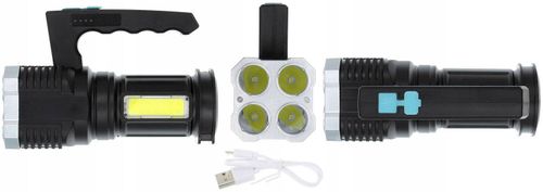 L-19 Latarka ładowana przez USB na Arena.pl