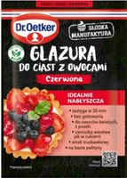 DR OETKER Glazura Czerwona 10g