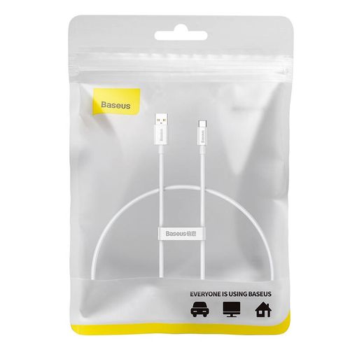kabel usb do usb-c baseus superior 100w 0.25m (biały) na Arena.pl