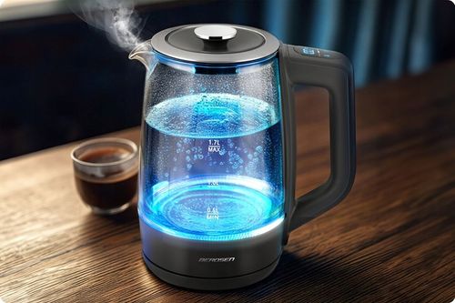 CZAJNIK ELEKTRYCZNY SZKLANY REGULACJA TEMPERATURY 2200W BERDSEN 1,7L na Arena.pl