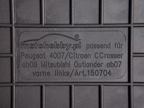 Mitsubishi ASX 10 DYWANIKI GUMOWE PRZÓD DEDYKOWANE na Arena.pl