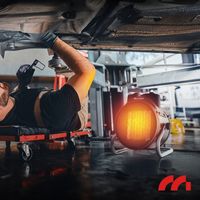 NAGRZEWNICA ELEKTRYCZNA GRZEJNIK FARELKA DMUCHAWA Z TERMOSTATEM 2kW