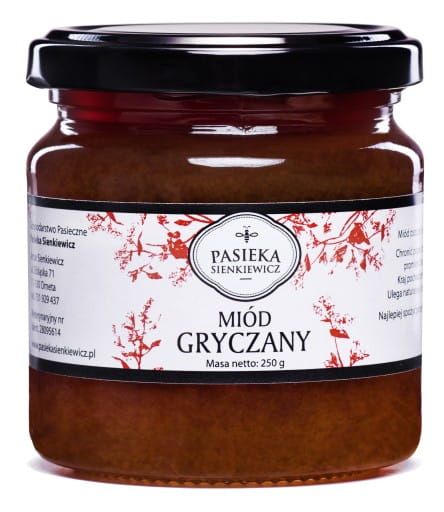 Miód Gryczany 210ml 250g zdjęcie 1