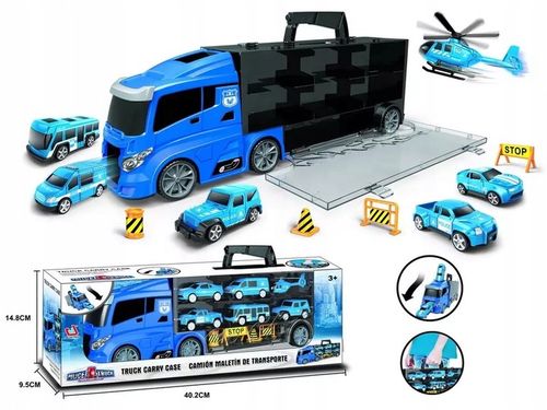 DUŻY TRANSPORTER DLA RESORAKÓW AUTKA POLICYJNE TIR Wyrzutnia Ciężarówka na Arena.pl