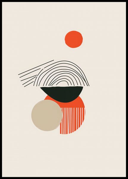 Plakat 64x90cm Centralne Słońce zdjęcie 2