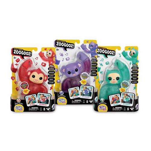 Interaktywny Zwierzak Famosa  Zoogooz Little Live Pets  17 cm na Arena.pl