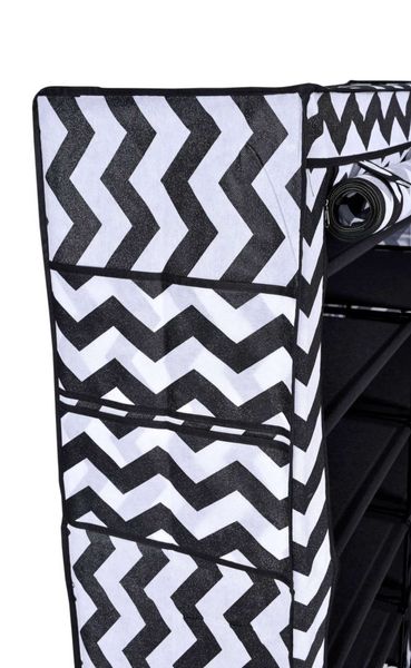 Szafa tekstylna na buty Gabi - zebra zdjęcie 8