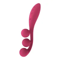 satisfyer tri ball 1 - wielofunkcyjny model z trzema silnikami, silikon