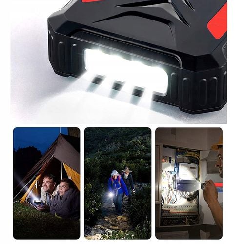 Power bank Solarny Feegar 36000mah 20W 4x USB-C QI  IP65 Latarka na Arena.pl