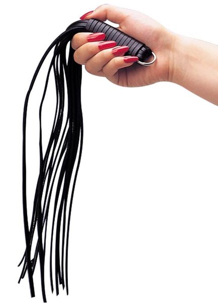 Leather Flogger 45cm zdjęcie 3