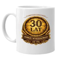 Limited edition 30 lat - dobrze wysezonowany - od 1996 - kubek na prezent