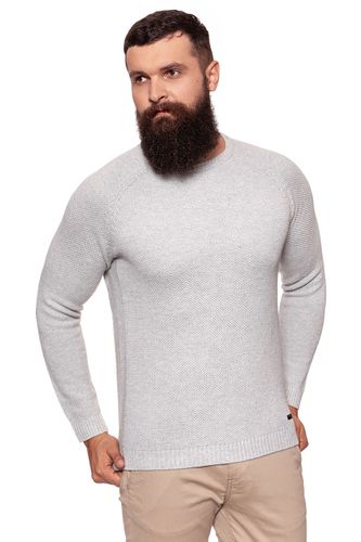 LEE STRUCTURED CREW KNIT GREY MELE L84EOC37 S na Arena.pl