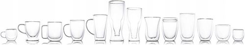 KOMPLET SZKLANEK KUFLOWYCH Z UCHEM 300ML X2SZT. (NR 4474) na Arena.pl