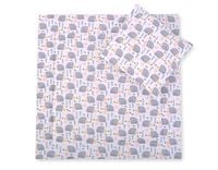 Pościel do wózka z wypełnieniem kołderka i poduszka - Jeżyki szare