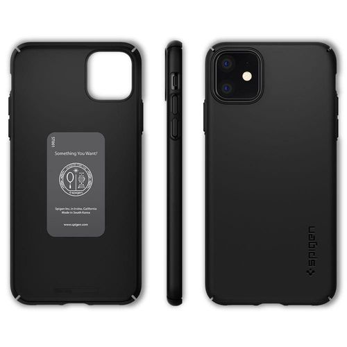 Etui Spigen Thin Fit Air Iphone 11 Black na Arena.pl