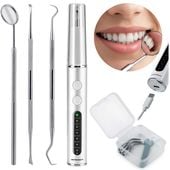 Skaler ultradźwiękowy do zębów 4 tryby do usuwania kamienia LED Berdsen BD-251