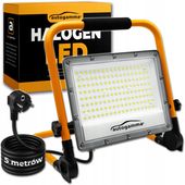 Halogen LED Naświetlacz Lampa 100W 10000LM 4000K Oświetlenie Garaż