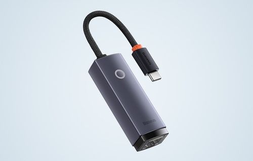 BASEUS ADAPTER PRZEJŚCIÓWKA SIECIOWA INTERNETOWA USB-C DO RJ45 1000Mbps na Arena.pl