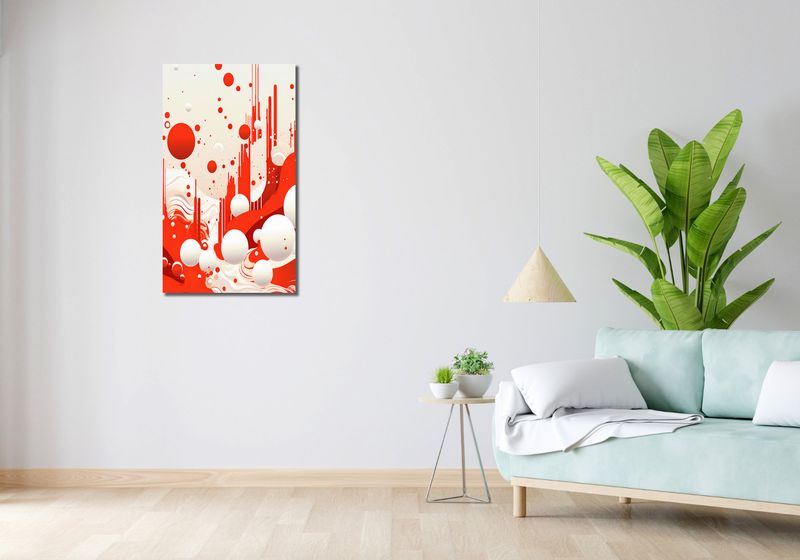 Obraz 50x90cm Tańczące Chryzantemy zdjęcie 2
