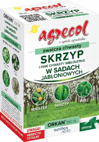 Orkan 350SL zwalcza skrzyp cherbicyd totalny 250ml Agrecol na Arena.pl