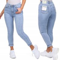120 _SPODNIE DAMSKIE M.SARA jeans Blue _M/38