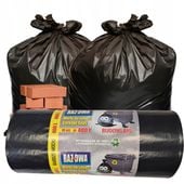 Worki Na Śmieci Odpady Budowlane 400L 10szt Mocne Bardzo Duże