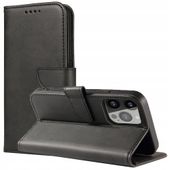 etui magnet case do huawei nova 11 se z klapką i portfelem - czarne