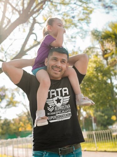 KOSZULKA DLA TATY I MAMY JEDNOSTKA DO ZADAŃ SPECJALNYCH -POMYSŁ NA UPOMINEK na Arena.pl