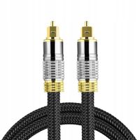 Kabel optyczny cyfrowy Alogy 6.0mm przewód Audio TV PC 1m
