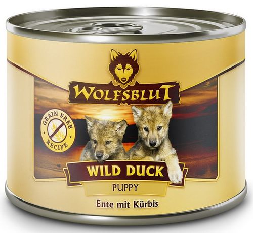 Wolfsblut Dog Wild Duck Puppy - Kaczka I Bataty Puszka 200G na Arena.pl