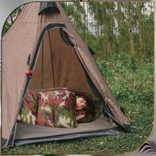 Śpiwór zimowy dziecięcy turystyczny puchowy wojskowy dla dziecka ultralekki na Arena.pl