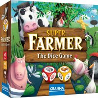 2X Gra Super Farmer The Dice Game - emocjonująca rozgrywka dla 6+!