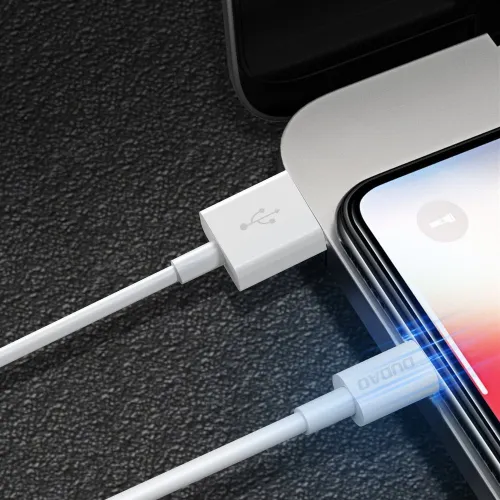 dudao przewód kabel usb / lightning 3a 1m biały (l1l white) na Arena.pl