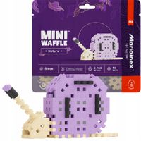 Mini Wafle Klocki Marioinex Nature Ślimak Natura 50 elementów Waffle
