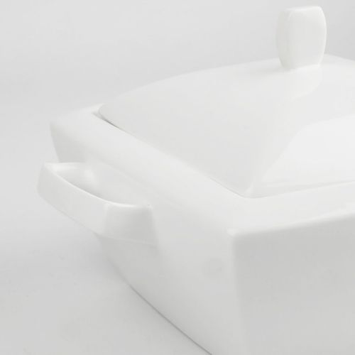 WAZA DO ZUPY BIAŁA 3,8L Z POKRYWKĄ WAZA DO ROSOŁU BARSZCZU BIAŁA na Arena.pl