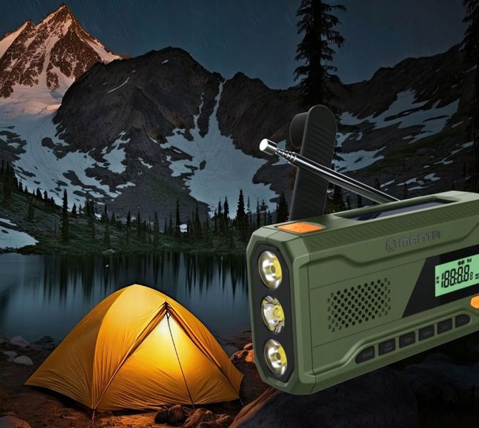 Radio FM Manta RDI401G Na korbkę zdjęcie 5