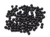PEREŁKI SZKLANE WOSKOWANE CZARNY 4MM 50SZT