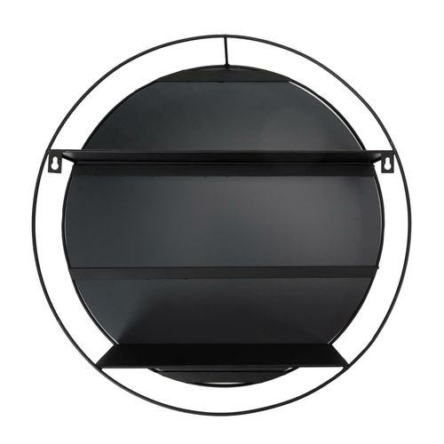 Lustro okrągłe Cirko 45cm czarne na Arena.pl