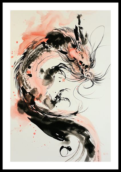 Plakat 40x60cm Smocza Furia zdjęcie 3