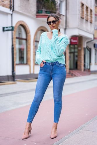 Sweter Manesa Mint rozmiar - ONE SIZE MINT na Arena.pl