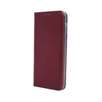 Etui Smart Magnetic do iPhone 17 6,3" burgundowe