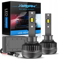 MOCNE ŻARÓWKI SAMOCHODOWE LED H1 XSTORM R45 130W 30000LM CANBUS