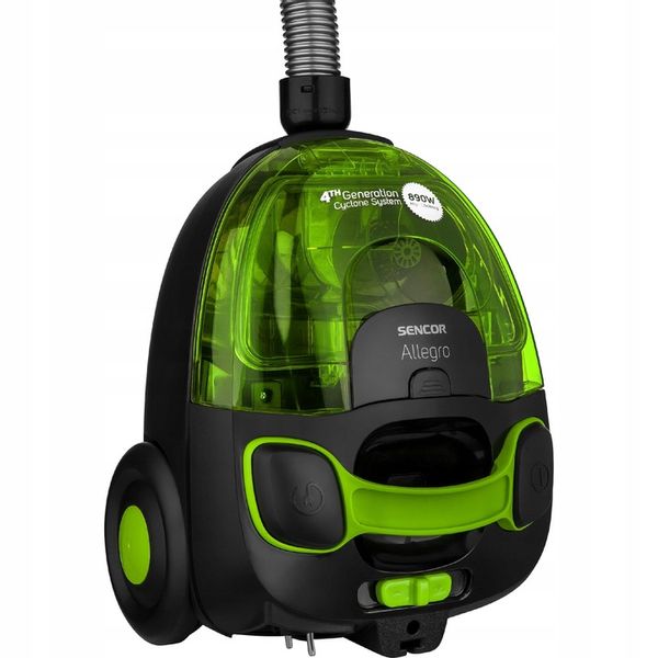 Mocny odkurzacz bezworkowy 890W HEPA dla alergików 76 dB Sencor SVC 510GR zdjęcie 14