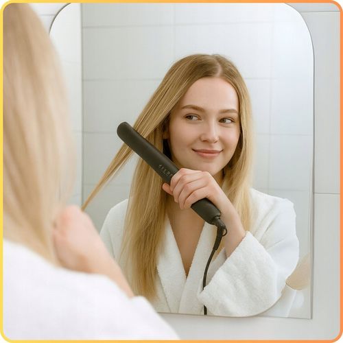 Prostownica do włosów ceramiczna 2w1 Jonizacja Kreci włosy Regulacja na Arena.pl