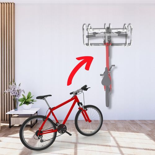 STOJAK NA 3 ROWERY Rowerowy Rower Parking na 3 Stanowiska Uchwyt Ocynk na Arena.pl