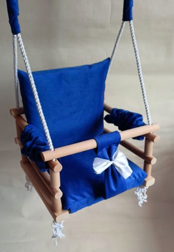 Huśtawka 3w1 dzieci NIEBIESKI ogród prezent pokój na Arena.pl