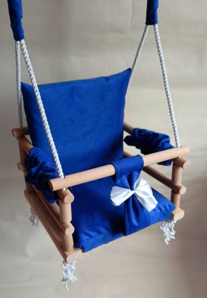 Huśtawka 3w1 dzieci NIEBIESKI ogród prezent pokój zdjęcie 2