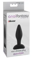 pipedream anal fantasy mini plug silikonowy 7,5 cm czarny