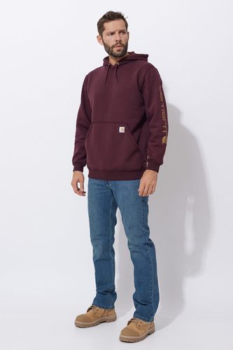 bluza carhartt midweight logo sleeve na Arena.pl