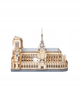 Puzzle Drewniane 3D Katedra w Paryżu 330 elementów Zestaw do złożenia